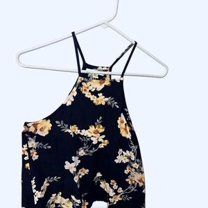 Floral Halter Top